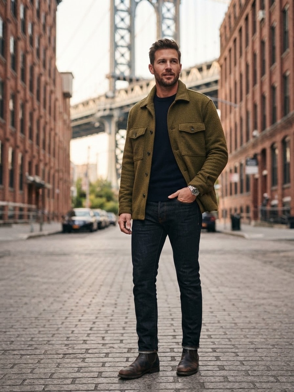 Todd Snyder Italian boucle wool shirt jacket